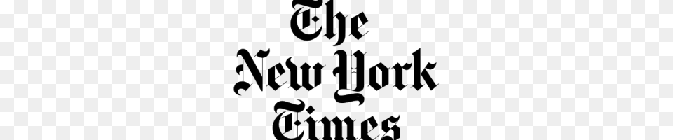 New York Times Logo Image, Text Free Png Download