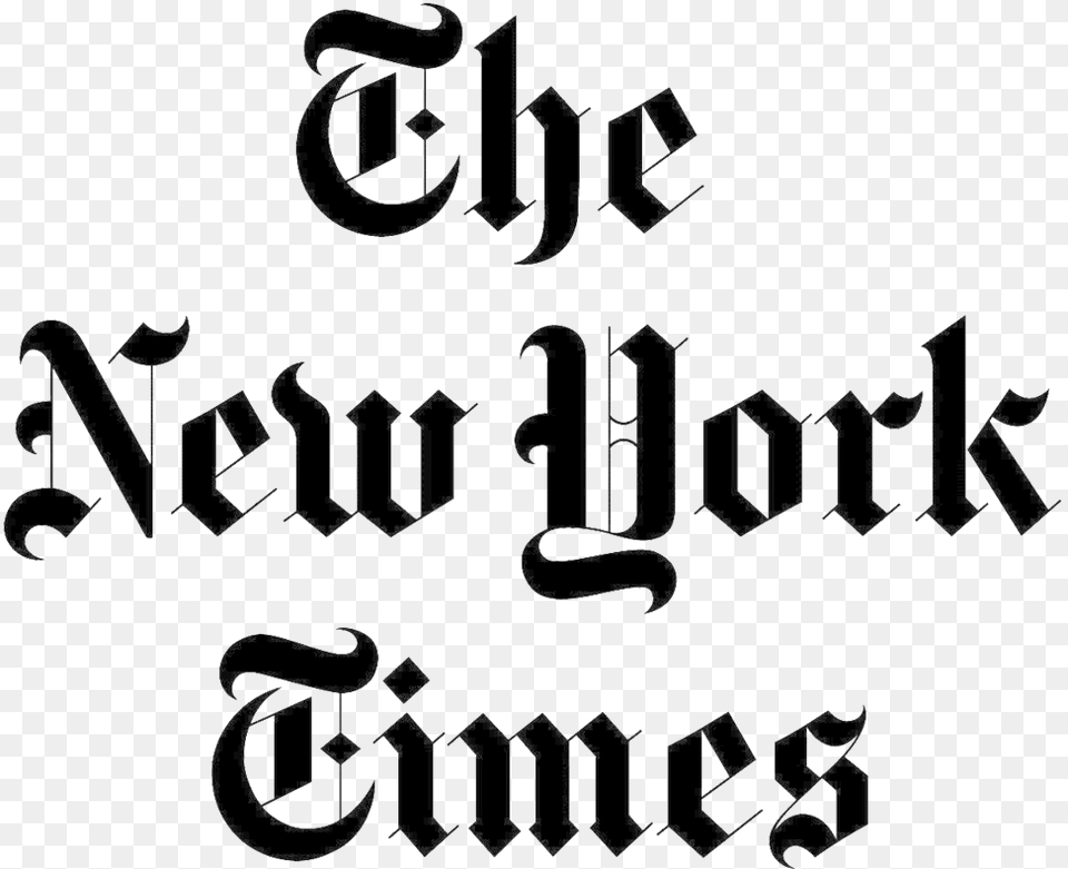 New York Times Logo New York Times Black Logo, Text, Chandelier, Handwriting, Lamp Png