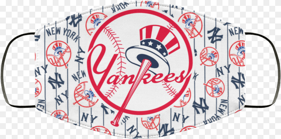 New York Yankees 2020 Cloth Reusable Face Mask New York Yankees License Plate, Accessories, Belt Free Transparent Png