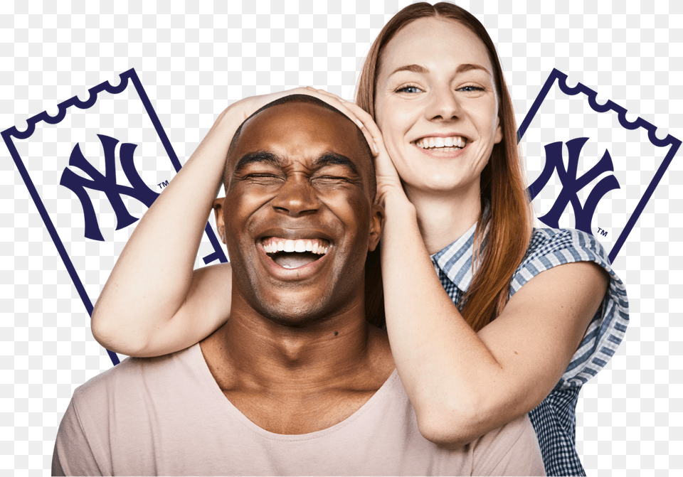 New York Yankees, Face, Happy, Head, Laughing Free Png