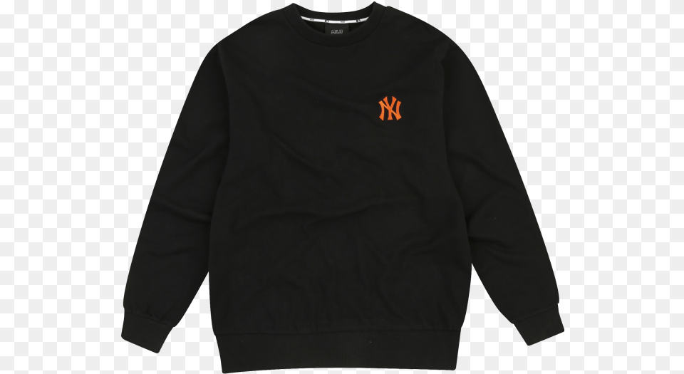 New York Yankees Back Big Logo Point Sweatshirt New York Yankees, Clothing, Knitwear, Long Sleeve, Sleeve Png