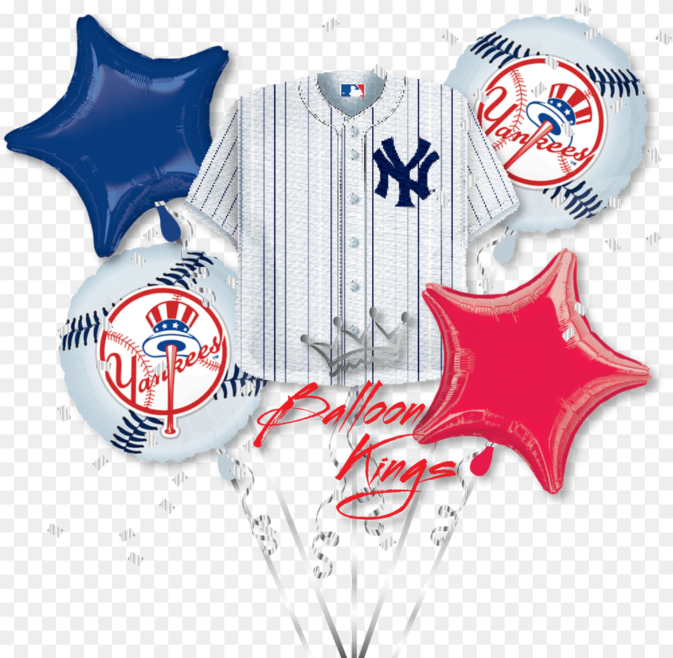 New York Yankees Bouquet Los Angeles Dodgers Happy Birthday, People, Person, Logo, Balloon Free Png