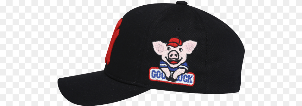 New York Yankees Happy New Year Lucky Pig Curved Cap Baseball Cap, Baseball Cap, Clothing, Hat, Animal Free Png Download