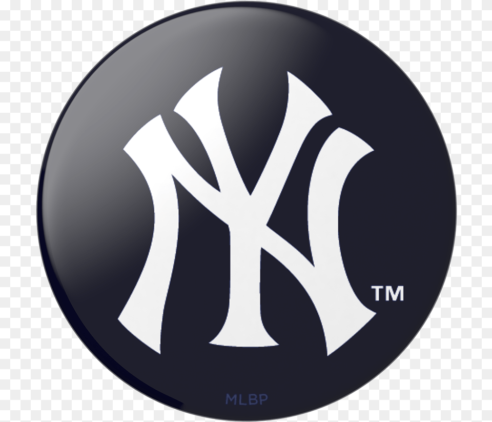 New York Yankees Logo Amusement New York Yankees Popsocket, Emblem, Symbol Free Transparent Png