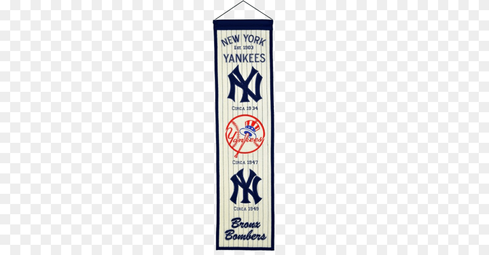 New York Yankees Logo Evolution Heritage Banner Free Png