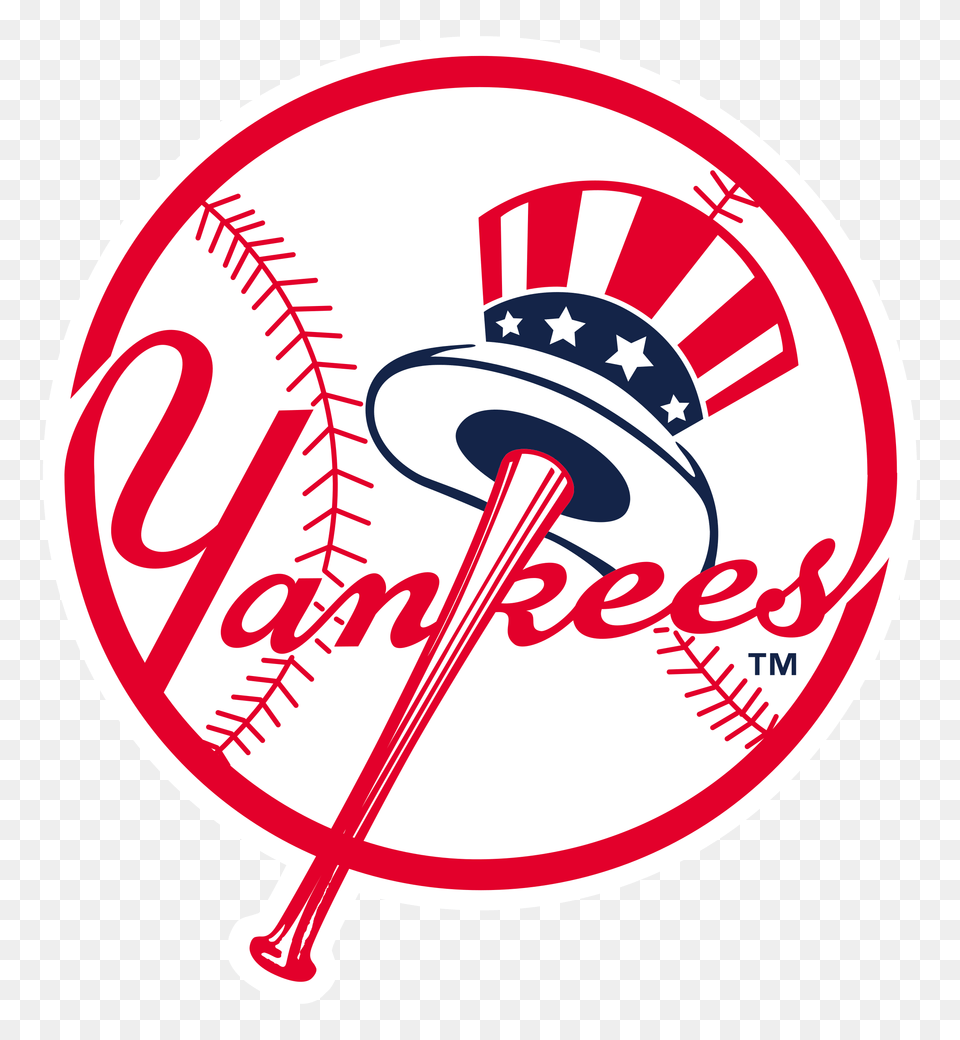 New York Yankees Logo Transparent New York Yankees Logo, People, Person, Baseball, Sport Png