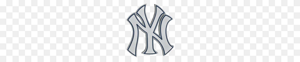 New York Yankees Logo Wall Sign, Symbol, Trident, Weapon Free Png