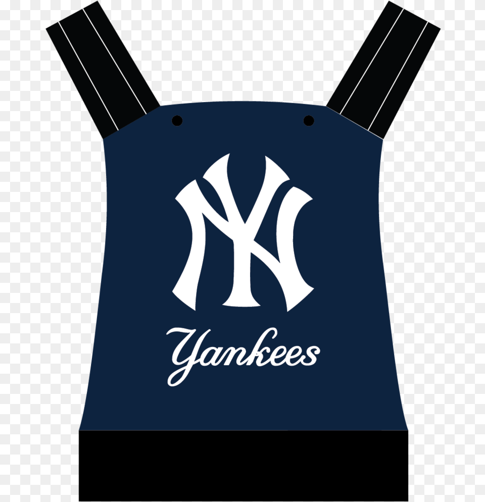 New York Yankees Logo White, Clothing, Tank Top, Person Free Transparent Png