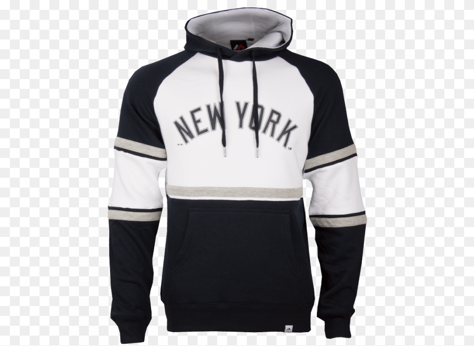 New York Yankees Majestic Athletic Block Oth Hoodie Majestic Athletic New York Yankees, Clothing, Hood, Knitwear, Sweater Free Transparent Png