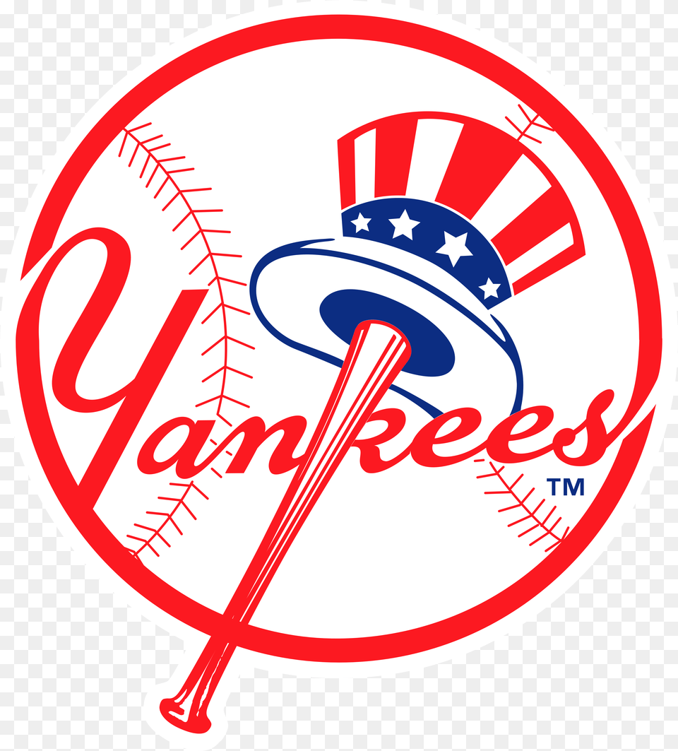 New York Yankees Old Logo, People, Person, Baseball, Sport Free Transparent Png