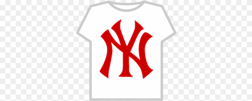 New York Yankees Red Roblox Yankees Baseball Is Back, Clothing, T-shirt, Food, Ketchup Png