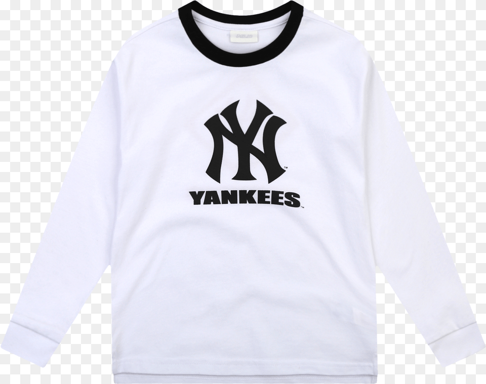 New York Yankees Unisex Two Tone Bicolor Logo T New York Yankees, Clothing, Long Sleeve, Sleeve, Shirt Free Transparent Png