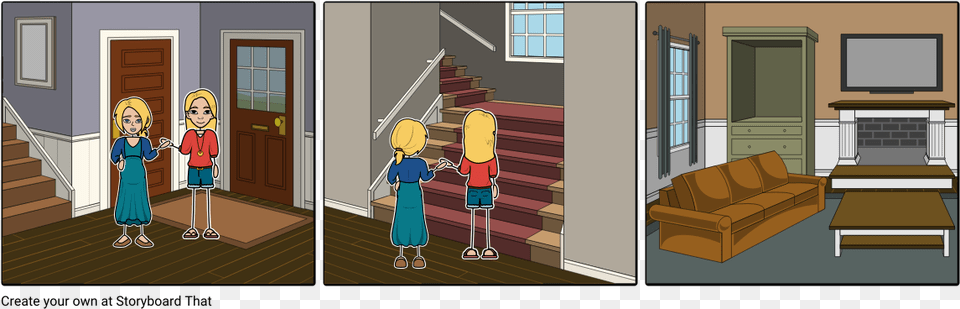 New Yorker In Tondo Comics, Architecture, Housing, House, Staircase Png