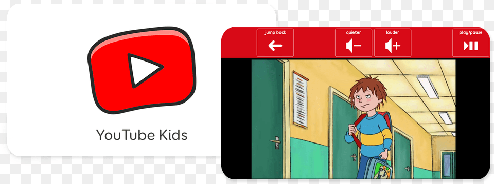 New Youtube Kids Grid Set Thinksmartboxcom Youtube Kids Logo, Person, Book, Publication, Comics Free Png Download
