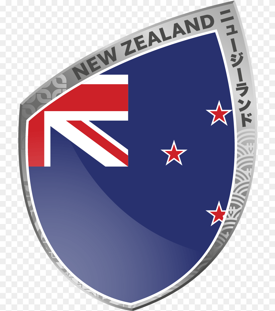 New Zealand Flag New Zealand Vs Canada Rugby World Cup, Armor, Shield Free Transparent Png