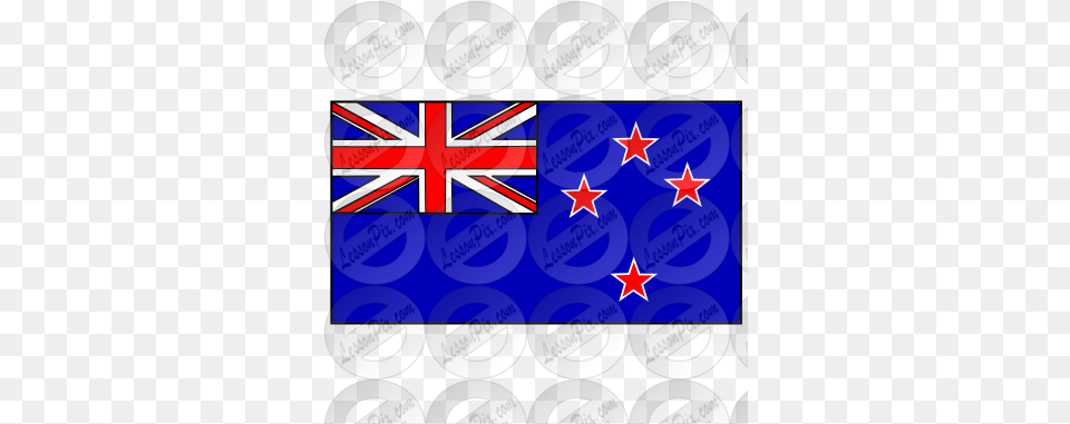 New Zealand Flag Picture For Classroom Therapy Use Great Australia New Zealand Union, Emblem, Symbol, Can, Tin Png
