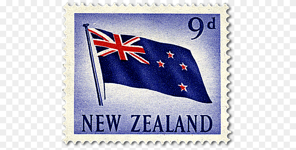 New Zealand Flag Post Stamp New Zealand Flag, Postage Stamp Png Image