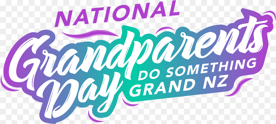 New Zealand Grandparents Day, Purple, Light, Text Png