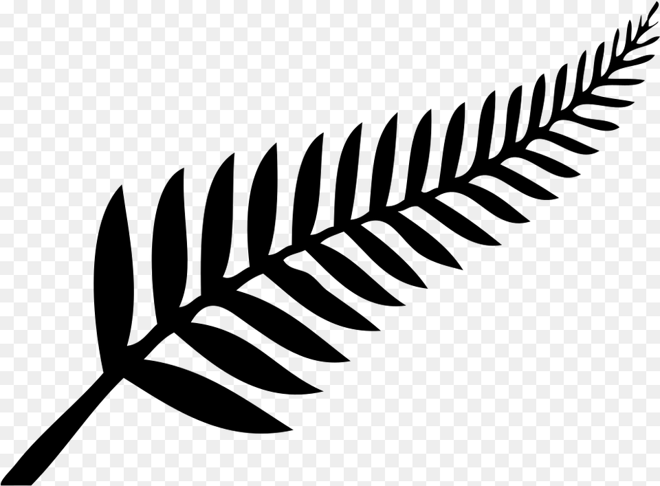New Zealand Leaf Vector, Gray Free Png Download