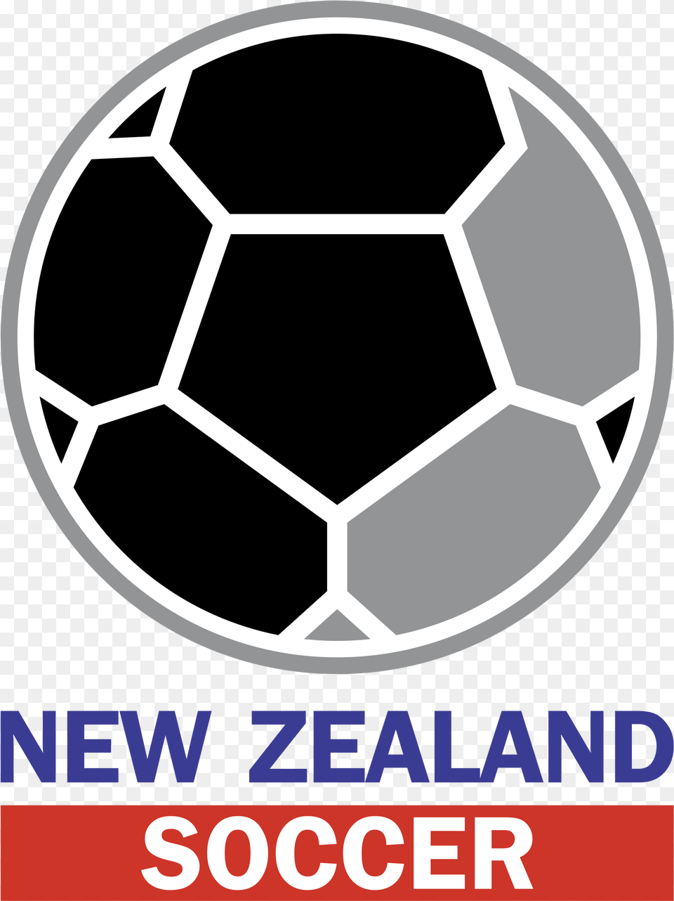 New Zealand Soccer Logo Transparent Nueva Zelanda Soccer Logo, Ball, Football, Soccer Ball, Sport Png