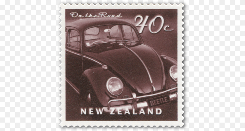 New Zealand Stamps On The Road, Car, Transportation, Vehicle, Postage Stamp Free Png Download