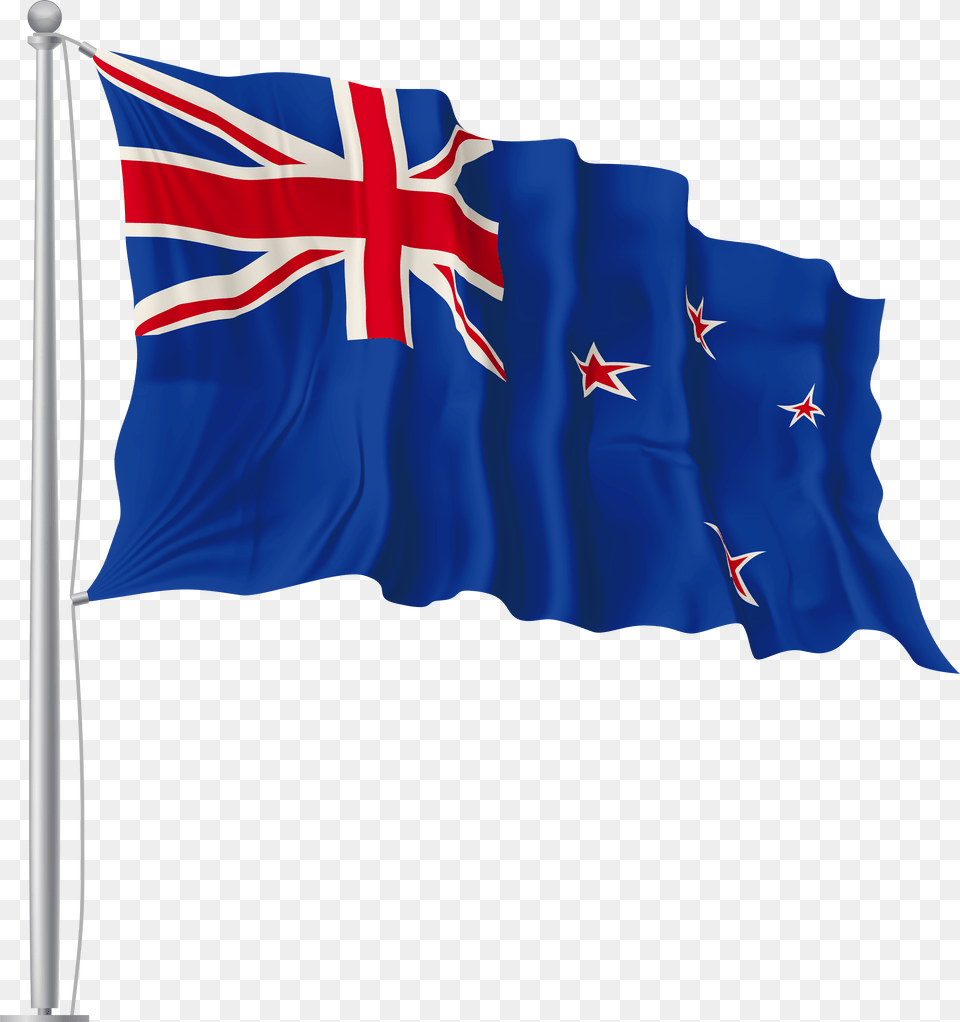 New Zealand Waving Flag Png