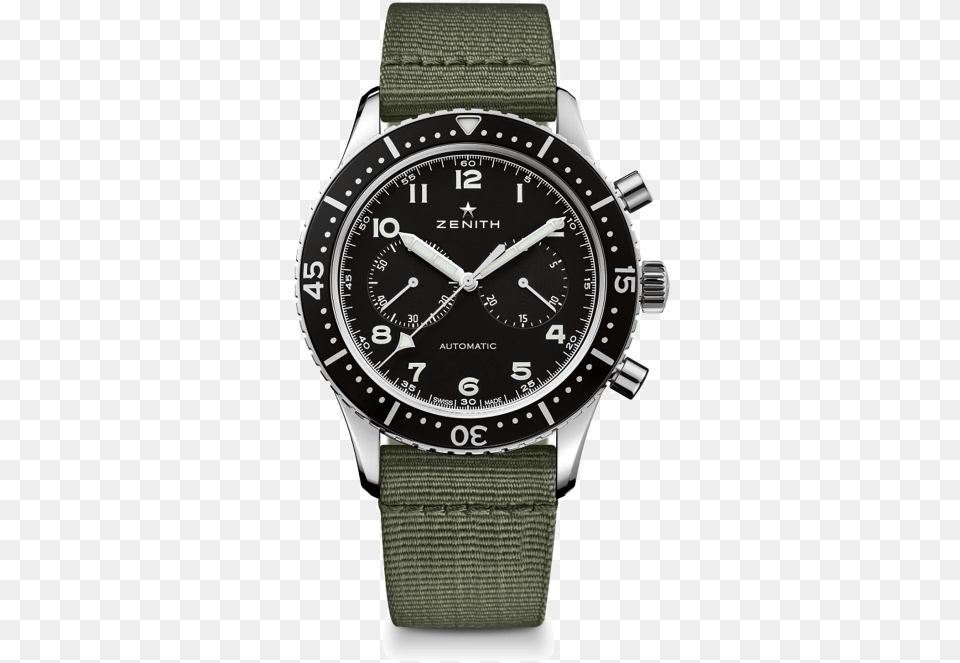 New Zenith Pilot Cronometro Tipo Cp 2 Flyback, Arm, Body Part, Person, Wristwatch Png Image