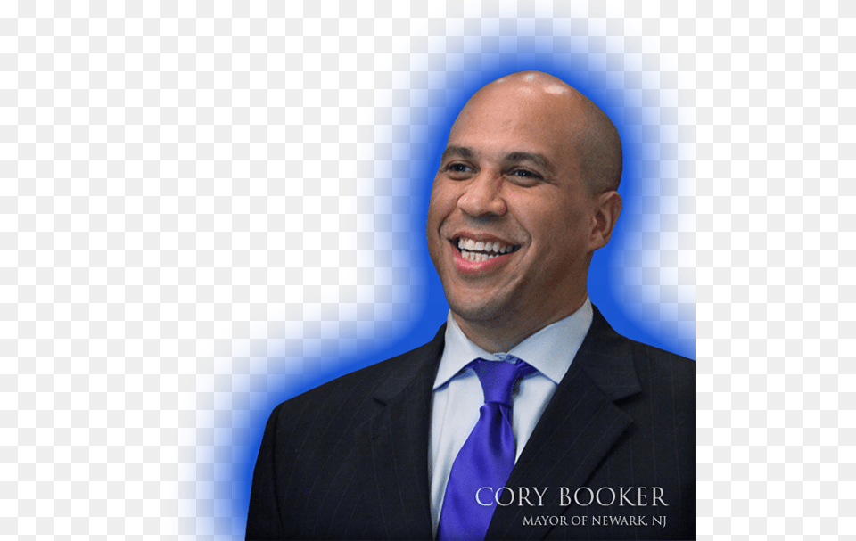 Newark Mayor Cory Booker Was Just About Pronounced Cory Booker Transparent, Accessories, Suit, Portrait, Photography Free Png