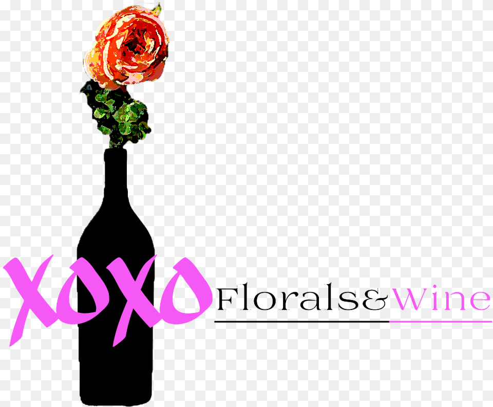 Newark Oh Florist Glass Bottle, Flower, Rose, Plant, Vase Png