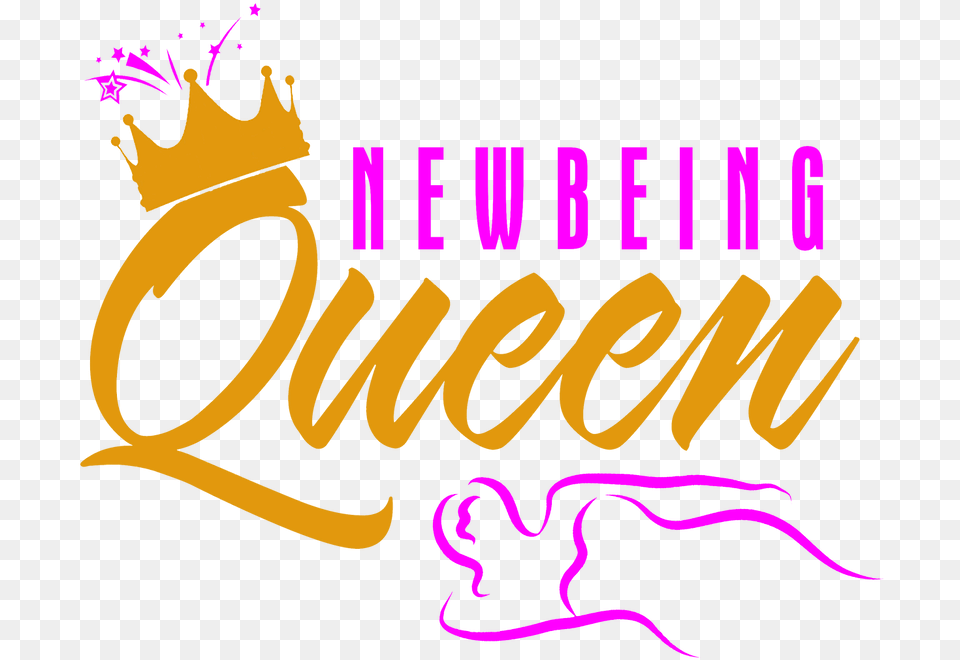 Newbeinbg Queen Calligraphy, Purple, Accessories, Jewelry Free Png