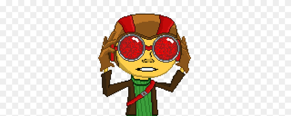 Newbie Been Trying To Do Pixel Art Of My Favorite Video Game, Baby, Person, Accessories, Goggles Png Image
