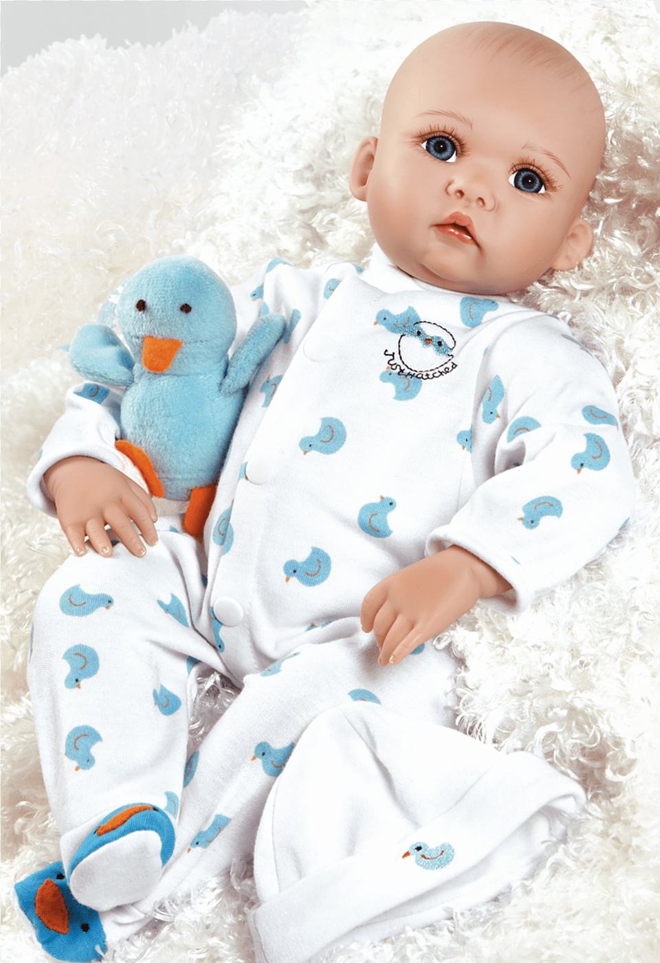 Newborn Baby Doll Just Hatched 18 Inch Weighted Baby Infant, Person, Face, Head, Toy Free Png