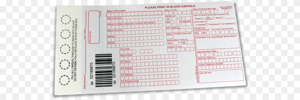 Newborn Screening Filter Card Philippines, Text, Document Free Png Download