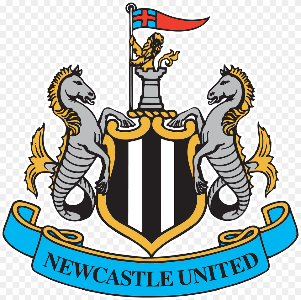 Newcastle United Fc Logo Football Logos Logo Newcastle United, Emblem, Symbol Png Image