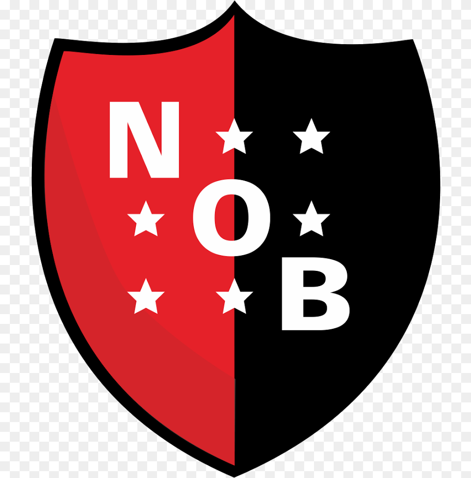 Newells Old Boys Rosario Pasion Rojinegra Escudo Logo Escudo Newells Vector, Symbol, Text Png Image