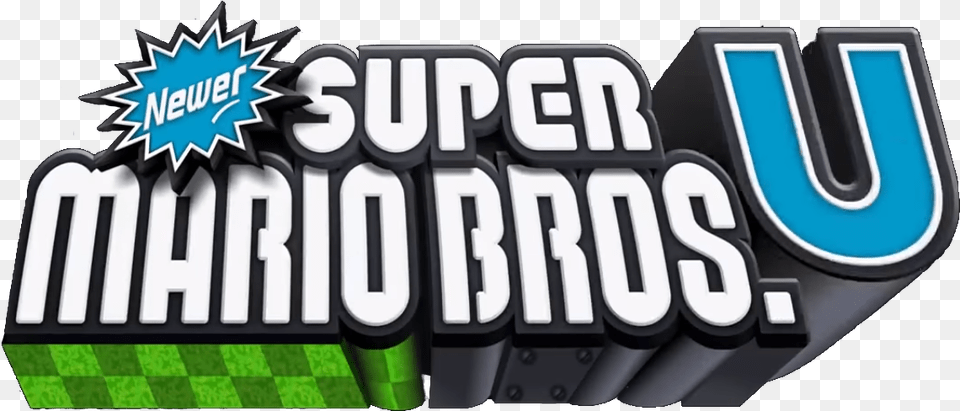 Newer Super Mario Bros Newer Super Mario Bros U Logo Free Png