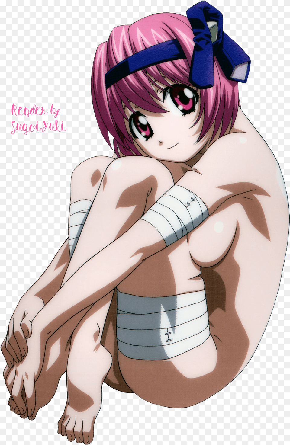 Newest On Top Elfen Lied Nana, Adult, Publication, Person, Manga Png