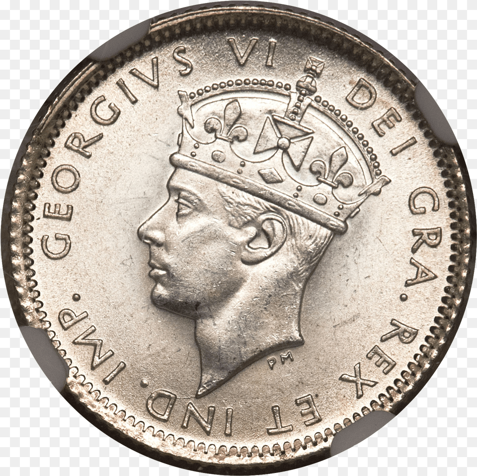 Newfoundland George Vi 10 Cents 1941c Background 1754 Russie 1 Rouble, Coin, Money, Person, Face Free Transparent Png