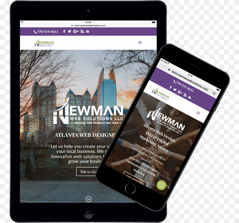 Newman Web Solutions Responsive Design Atlanta Samsung Galaxy, Electronics, Mobile Phone, Phone Free Transparent Png