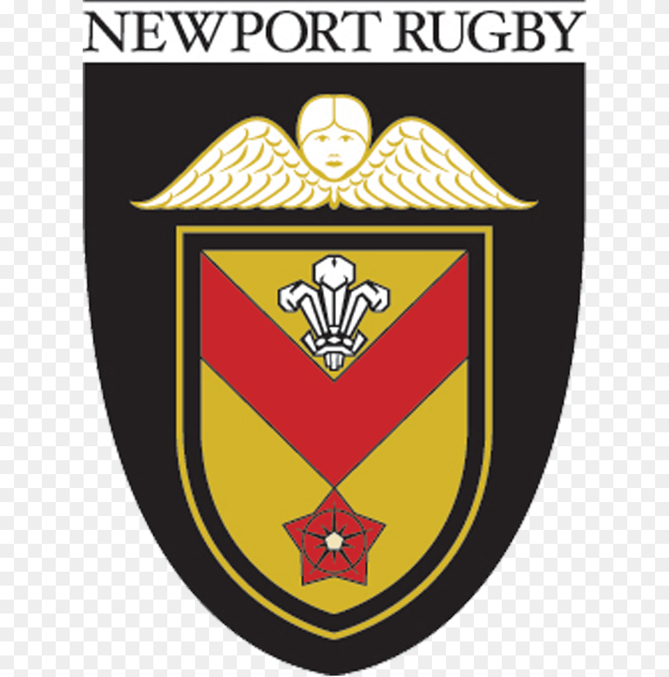 Newport Rugby Logo, Emblem, Symbol, Armor, Badge Png