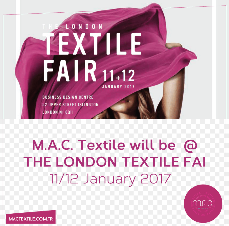 News And Blog London Textile Fair 2017, Advertisement, Poster, Adult, Person Free Png Download