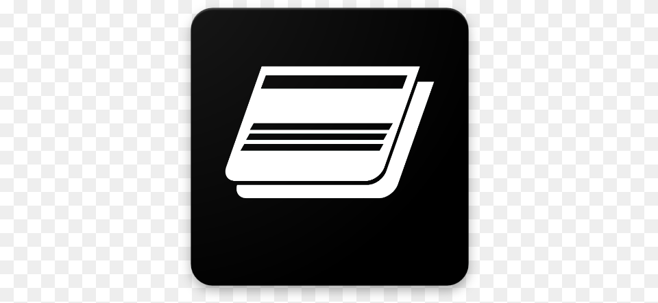 News App Icon Set Uplabs Black News App Cover, Grille Png