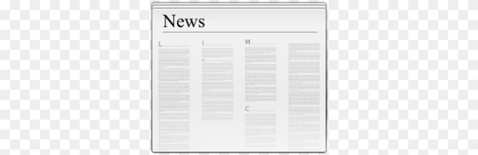 News Article News, Page, Text, White Board Png