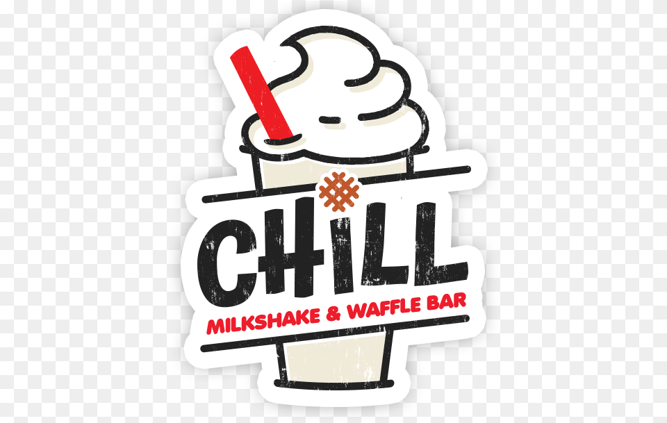 News Chill Milkshake And Waffle Bar Language, Ice Cream, Cream, Dessert, Food Free Transparent Png