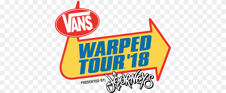 News Final Cross Country Run Of The Vans Warped Tour Will Take, Sticker, Text Free Png
