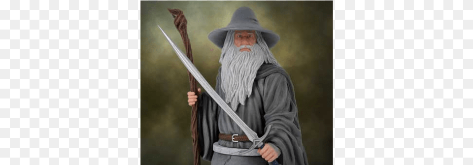 News Gentle Giant Studios The Hobbit Gandalf Mini Bust, Sword, Weapon Free Png