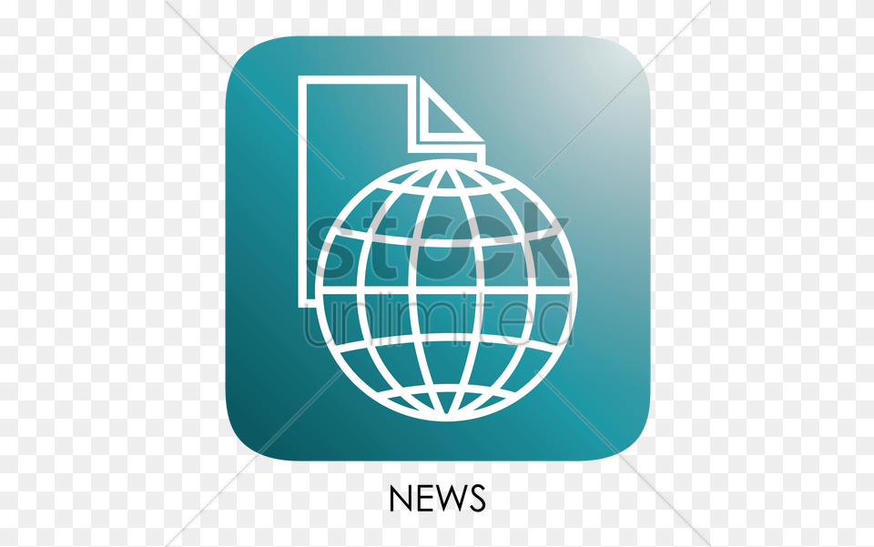 News Icon Vector Stockunlimited Logo Navy Federal Credit Union, Sphere, Astronomy, Outer Space, Planet Free Png