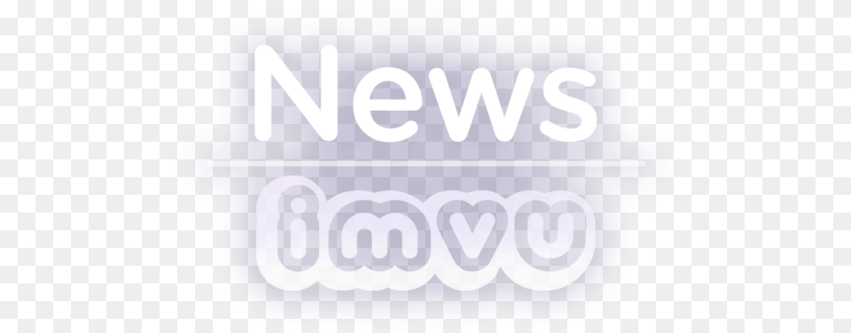 News Imvu Horizontal, Light, Logo, Purple, Neon Png Image