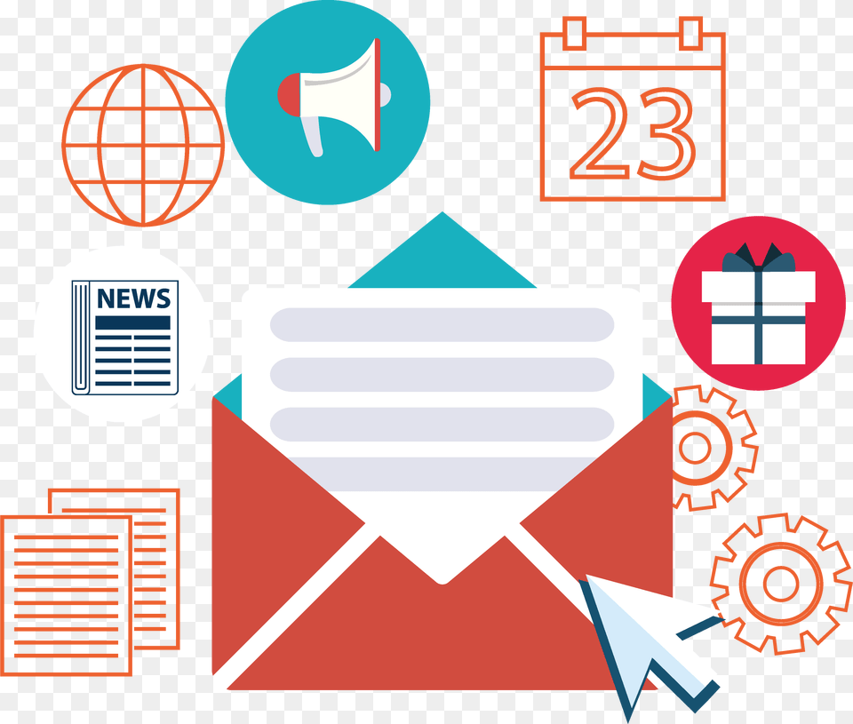News Letter For On Mbtskoudsalg Vector Email Icon, Envelope, Mail Png