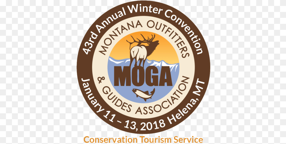 News Montana Outfitters And Guides Association Pack Animal, Logo, Badge, Symbol, Antelope Free Png
